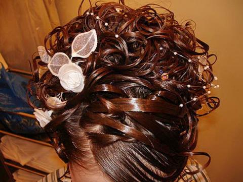 Свадебные прически