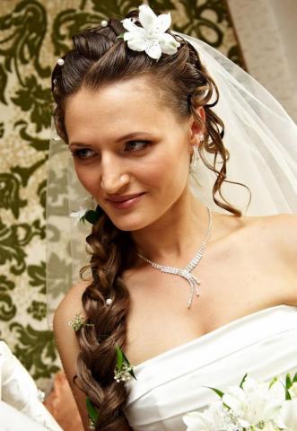 Свадебные прически