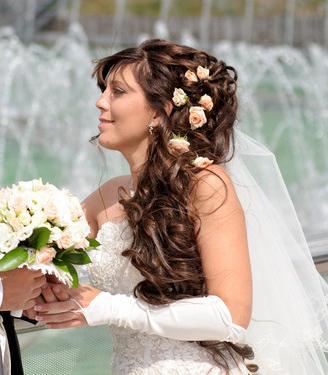 Свадебные прически