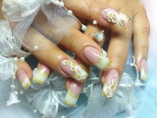 Свадебный маникюр 2012