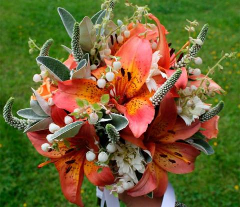   Свадебные букеты