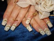 Свадебный нейл-арт 2011